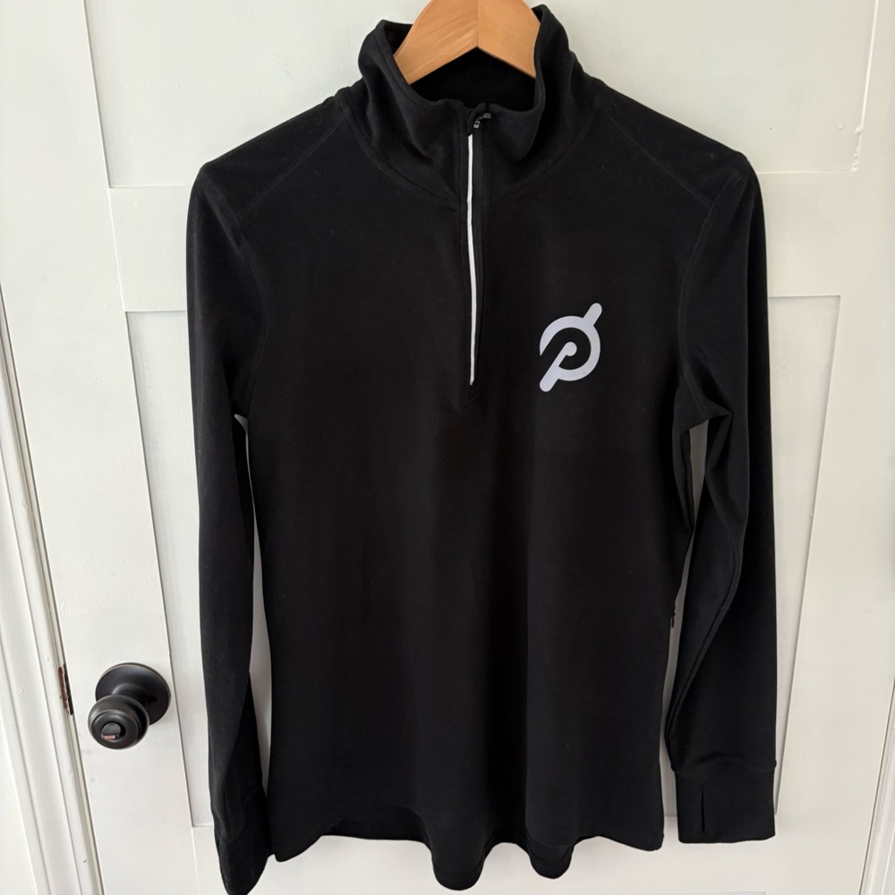Peloton Quarter Zip Activewear Pullover. Size Large.